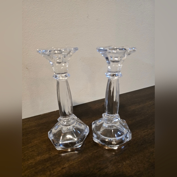 Other - Glass Candle Holders